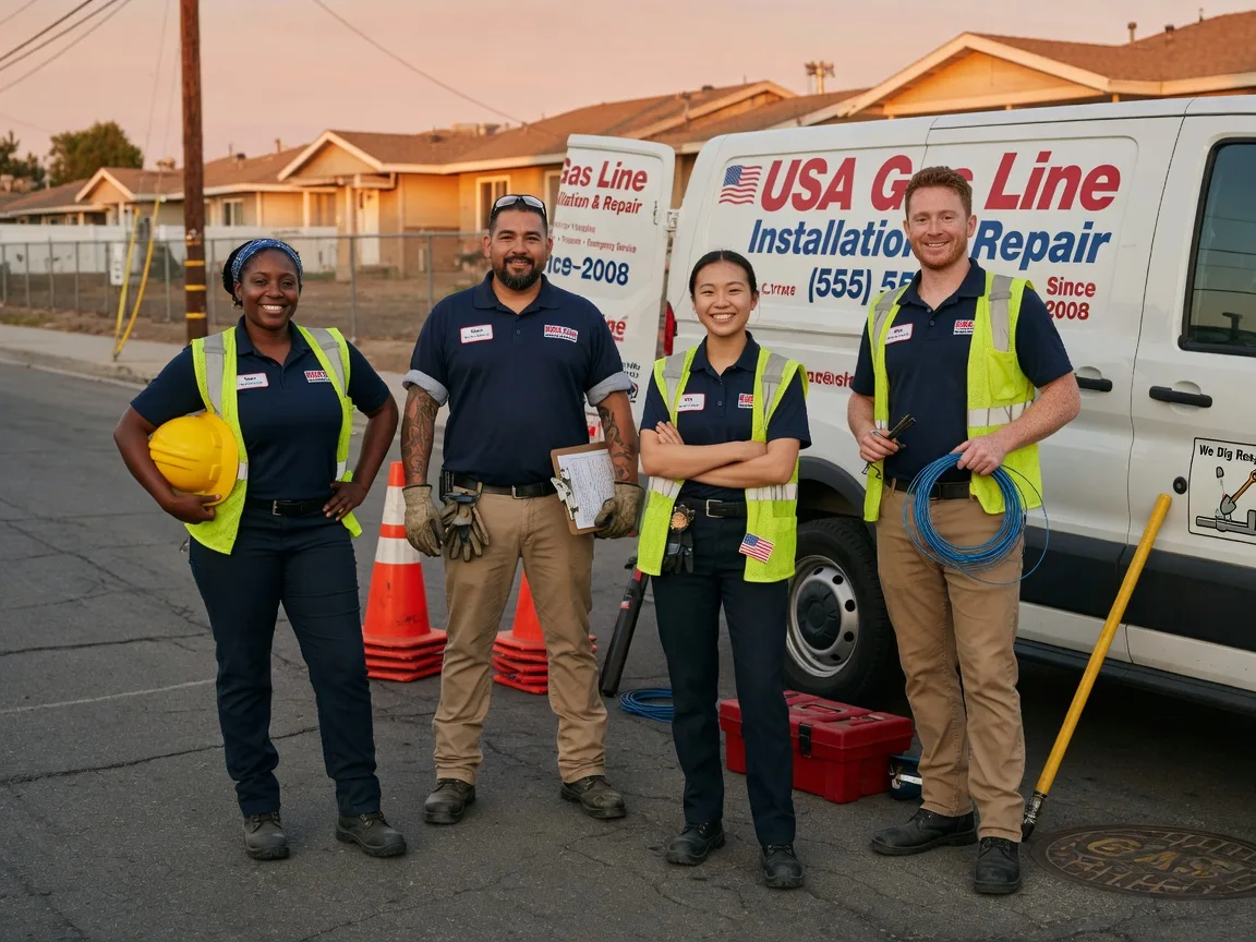 Gas Line Installation company in Chino Hills, CA